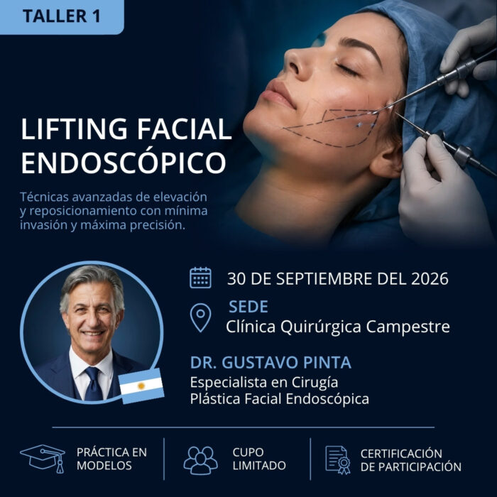 Taller de Lifting Facial Endoscópico